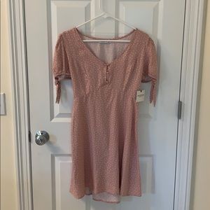 PINK POLKA DOT DRESS